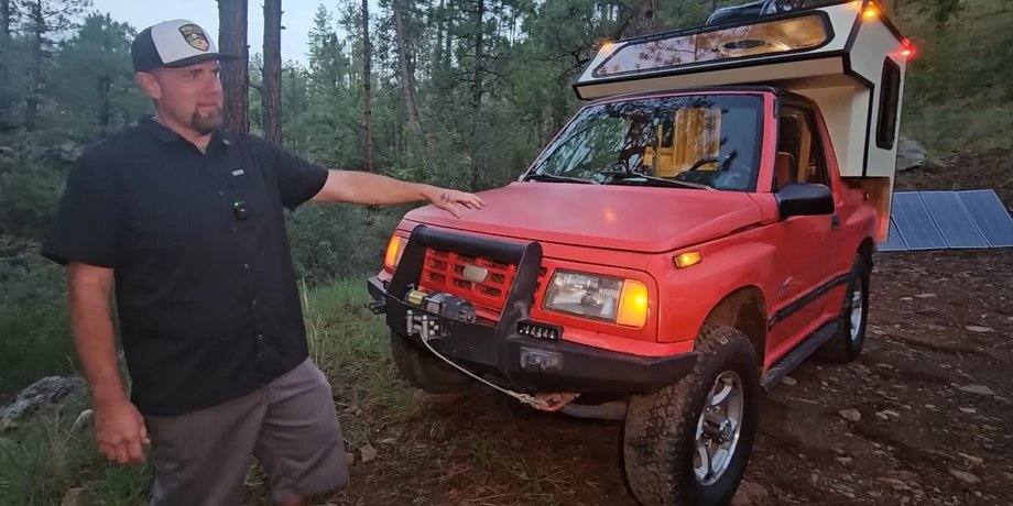 автодім сузукі вітара, Suzuki Vitara, дім на колесах, автодім Suzuki Vitara