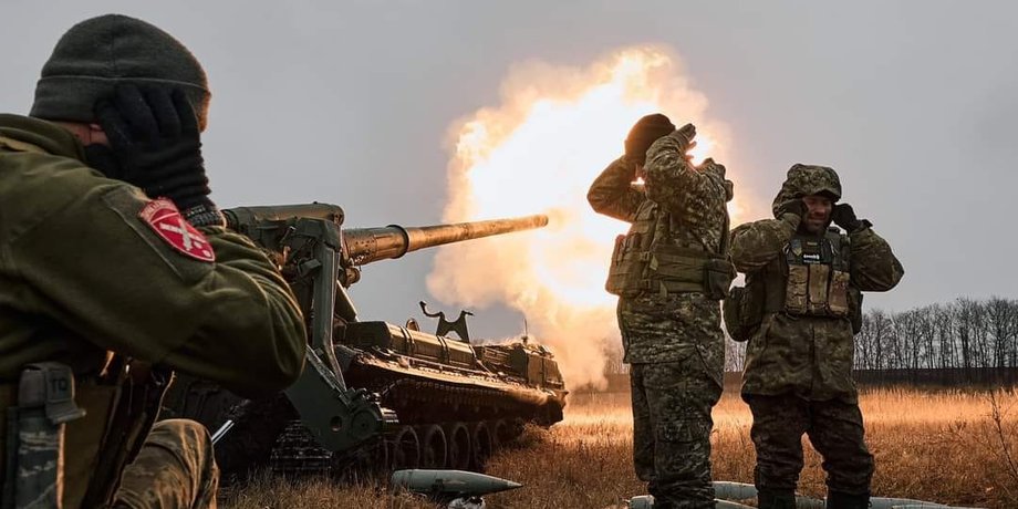 контрнаступление, украинские военные, всу, огонь, выстрел, артиллерия, победа, война в украине