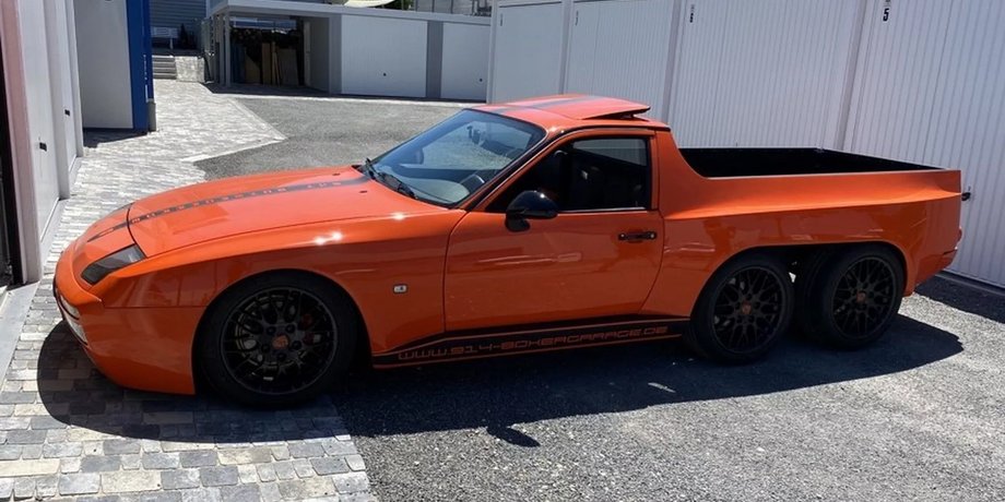 Porsche, Porsche 944, Пікап, Тюнінг, Німеччина, Авто, Автомобілі, Фото, Продаж