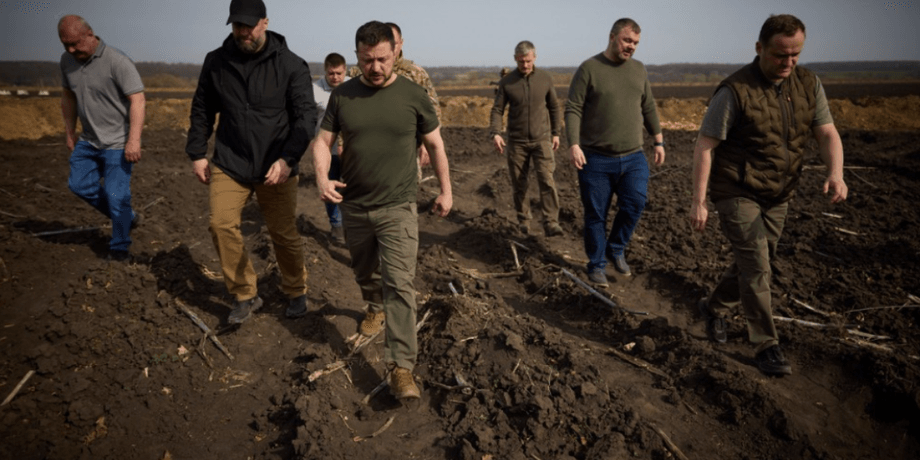 зеленый, харьковская область, фортификации, укрытия, траншеи, блиндажи, офис президента