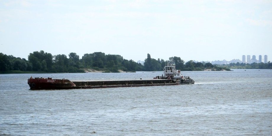 баржа, вс рф, херсонская область
