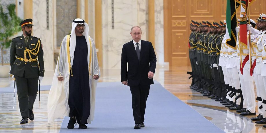 Путин, ОАЭ