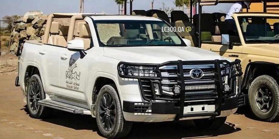 Кабриолет Toyota Land Cruiser 300, Toyota Land Cruiser 300, Toyota Land Cruiser, тюнинг Toyota Land Cruiser 300
