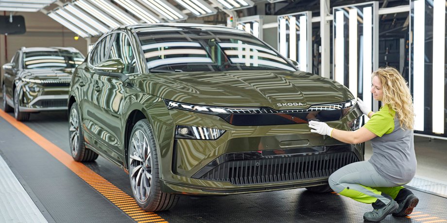 Skoda Enyaq, новый Skoda Enyaq, Skoda Enyaq 2025, кроссовер Skoda, электромобиль Skoda, электромобиль Skoda