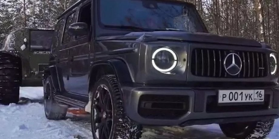 украинский вездеход, вездеход Sherp, Mercedes-AMG G63, Гелендваген, перетягивание каната