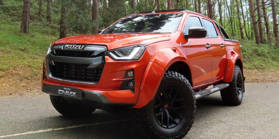 Isuzu D-Max AT35, Isuzu D-Max, новый Isuzu D-Max, тюнинг Isuzu D-Max, Isuzu D-Max 2022, пикап Isuzu