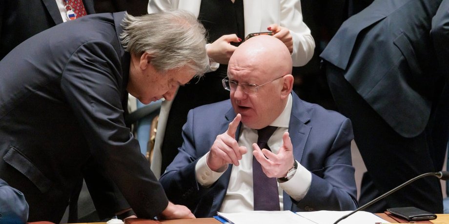 Антониу Гутерриш и Василий Небезня