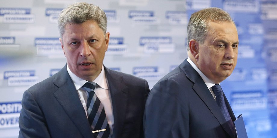 Борис Колесников, Юрий Бойко, депутаты ОПЗЖ