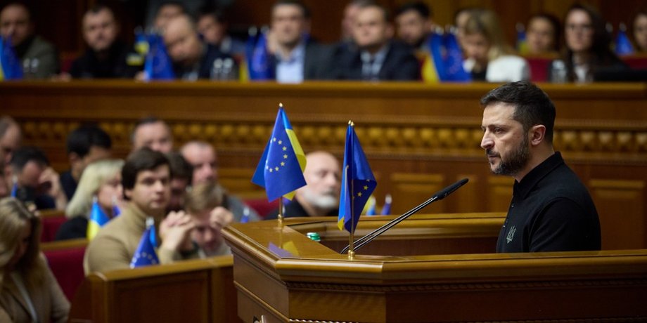 Президент України, Володимир Зеленський, виступ, трибуна, Верховна Рада