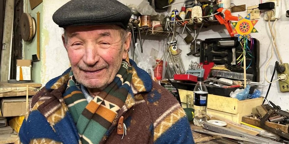 Богдан Новак у майстерні