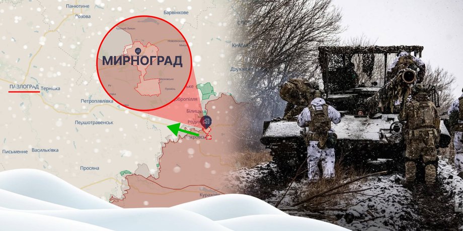 мирноград сьогодні, DeepState Мирноград, новини фронту сьогодні