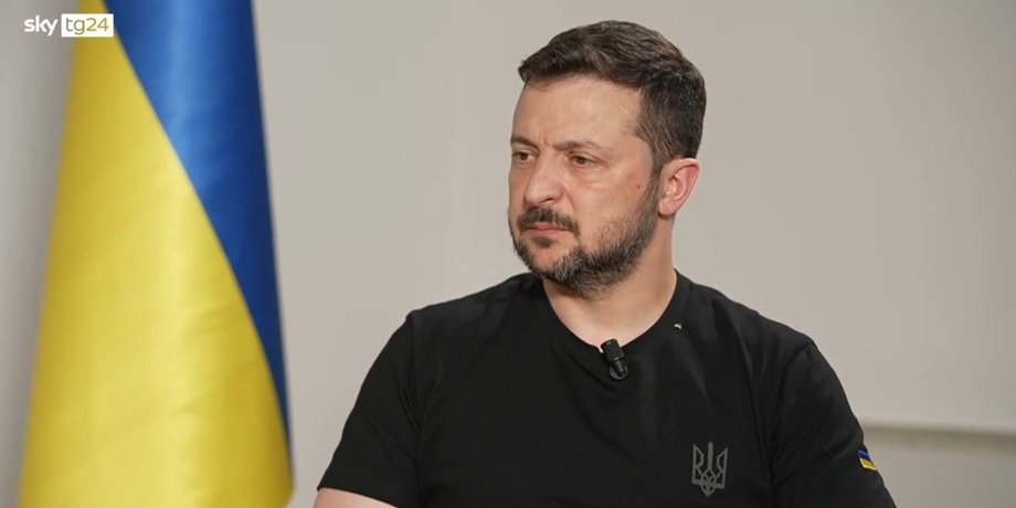 Владимир Зеленский, интервью, реакция зеленского, мирный план путина