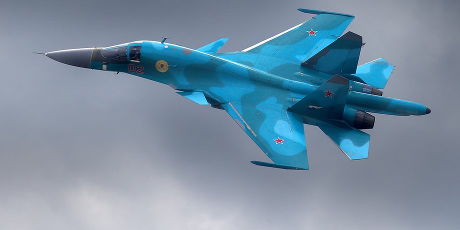 Су-34 / Фото: army.lv