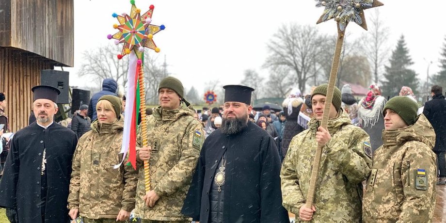 колядка, Чернівці, священник, ЗСУ