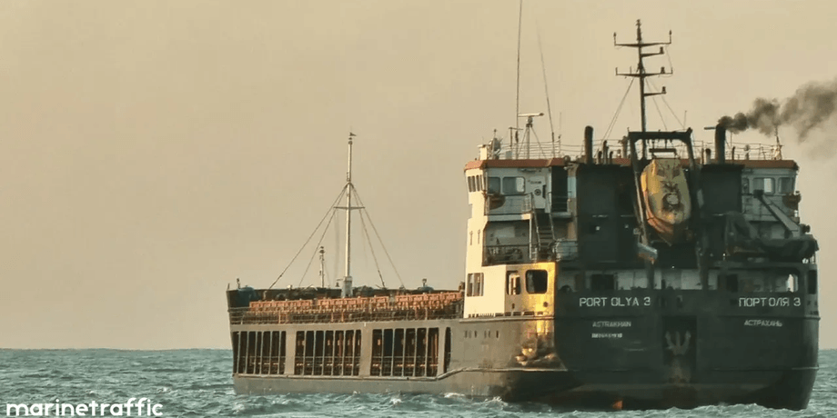 Port Olya 3, порт Оля, грузовое судно порт оля, грузовое судно порт оля