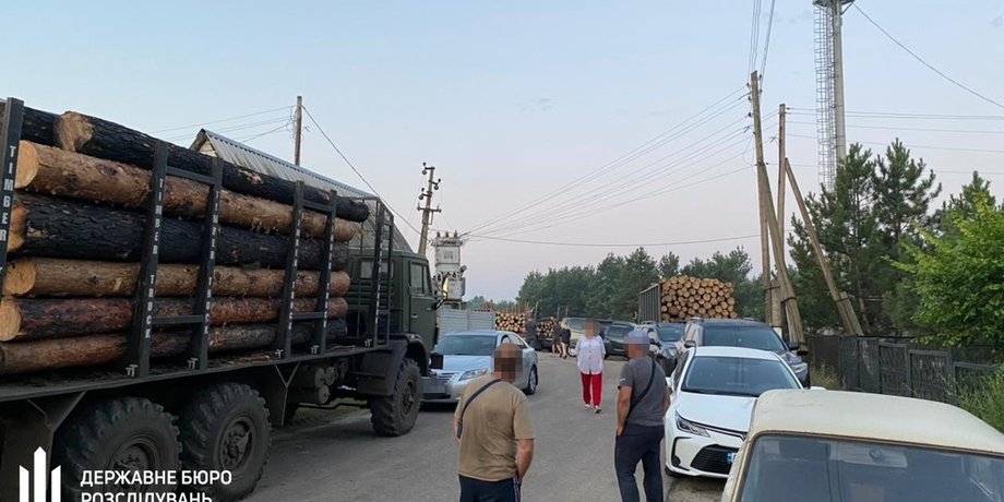 ДБР, спецоперація ГБР, обшуки ГБР, деревина, продаж деревини