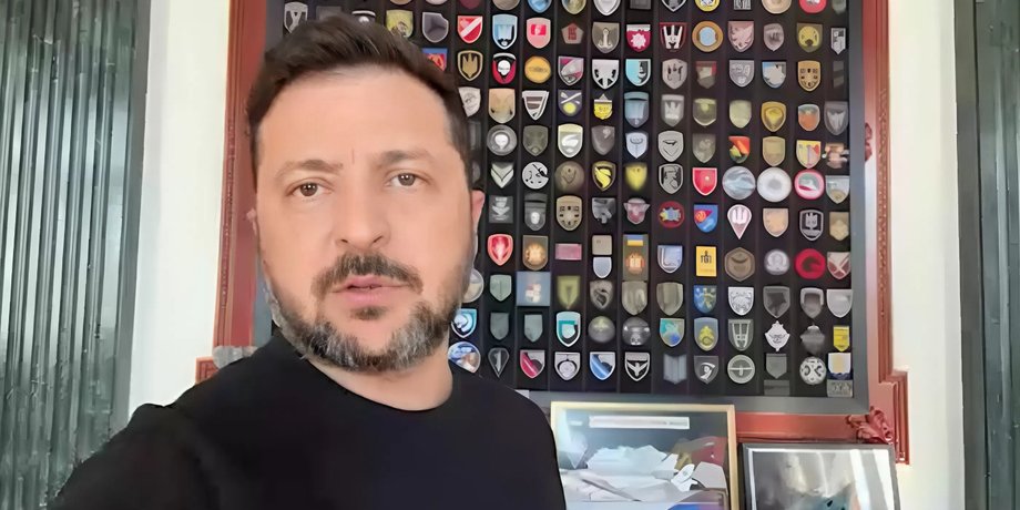 Президент Украины Владимир Зеленский фото президента Украины Владимира Зеленского