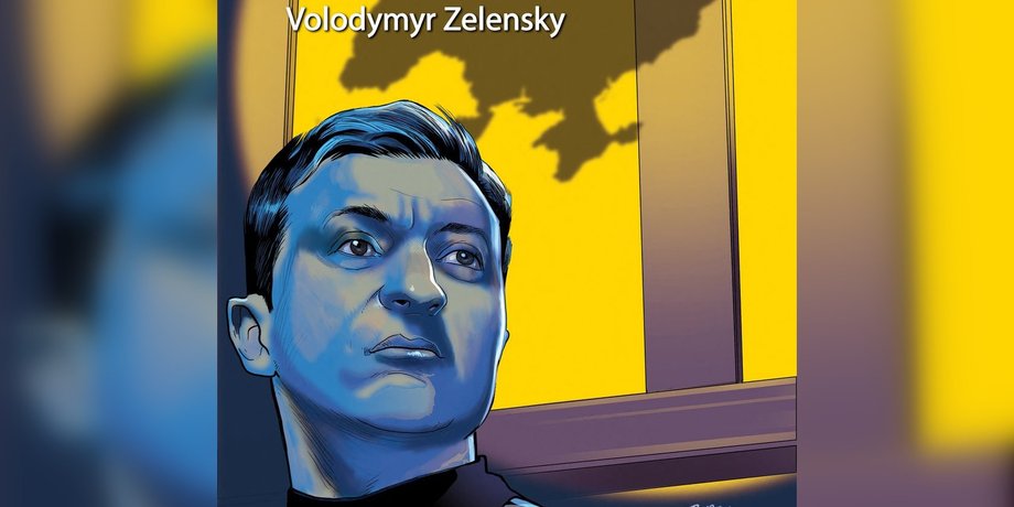 комиксы, комиксы о зеленском, Владимир Зеленский