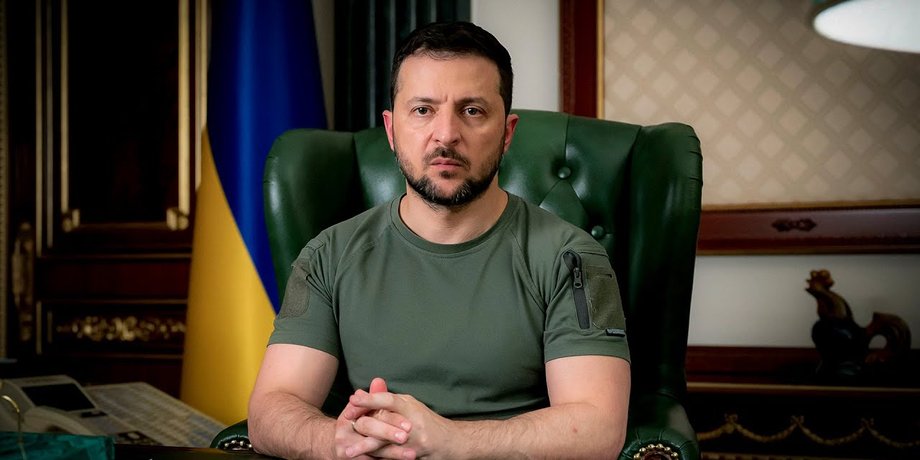 Президент Украины Владимир Зеленский, зеленский интервью, владимир зеленский интервью wsj