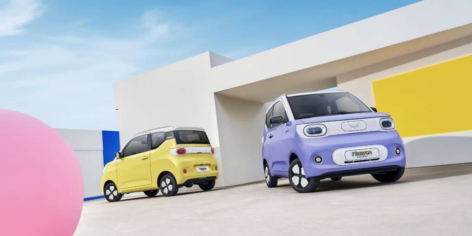 Wuling, Wuling Hongguang Mini EV Macaron, Авто, Автомобили, Электрокар, Электромобили, Фото