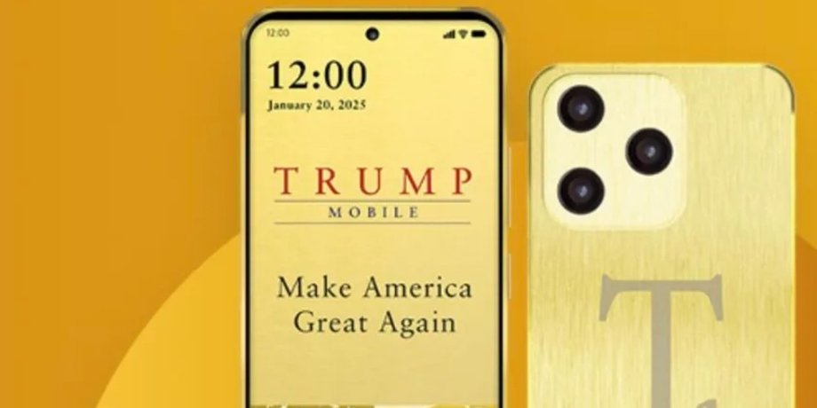 Золотий телефон Трампа T1 надійшов у продаж