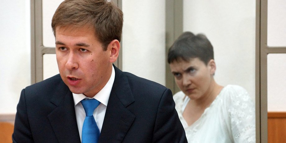 Илья Новиков и Надежда Савченко / Фото: hromadskeradio.org
