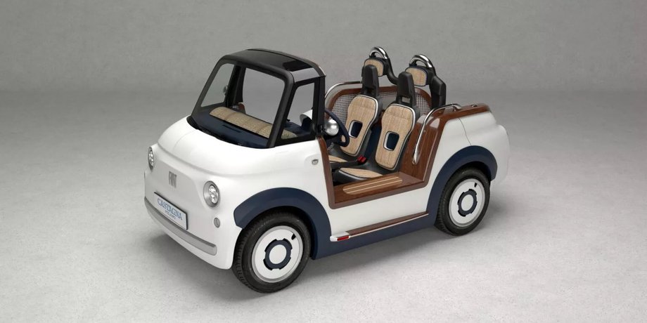 Fiat Topolino Spiaggina, Fiat Topolino, новий Fiat Topolino, електромобіль Fiat