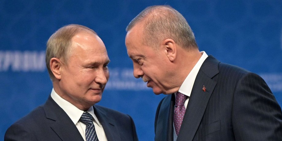 Эрдоган, Путин