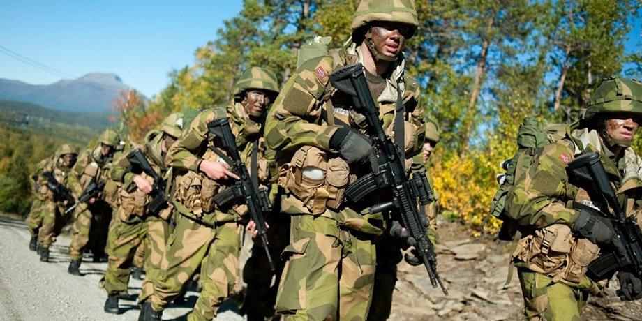 Новрегия, армия Норвегии, война в Украине, Вооруженные силы
