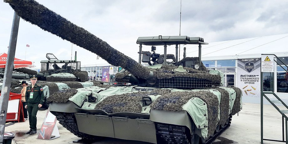 российские танки