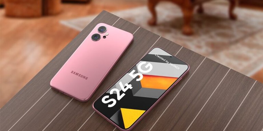 Смартфон Samsung Galaxy S24 с двух сторон