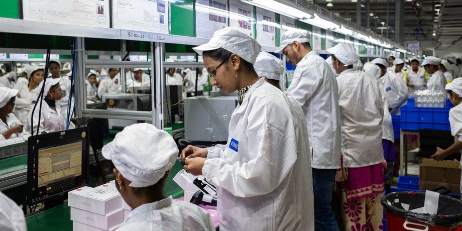 Foxconn, виробництво Apple
