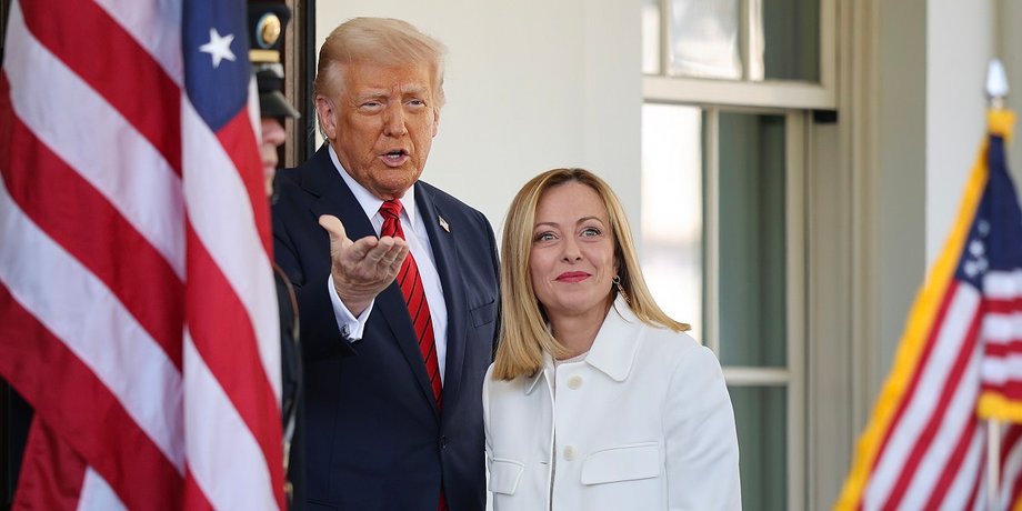 Дональд Трамп, Джорджія Мелоні