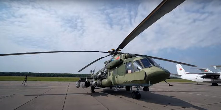 Белорусский вертолет, Андрей Лукьянович об авиации, Лукьянович о самолетах возле Украины, Лукьянович переброска авиации, Лукьянович события в Беларуси