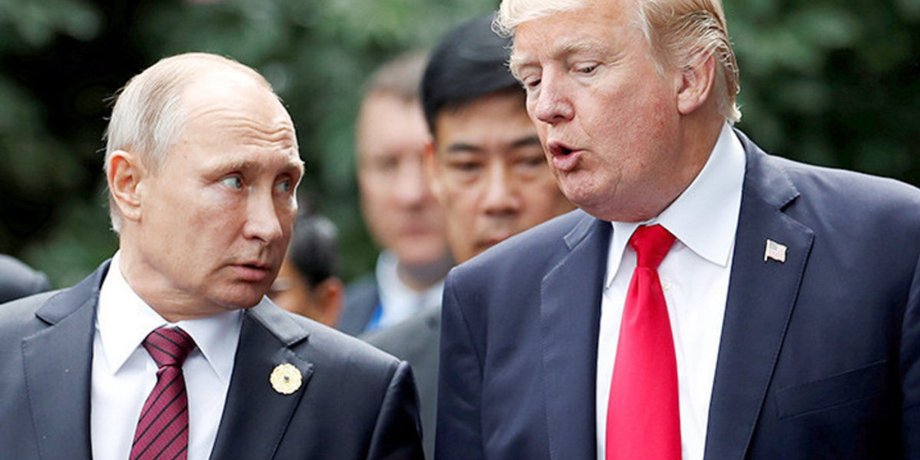 Владимир Путин, Дональд Трамп, президент США