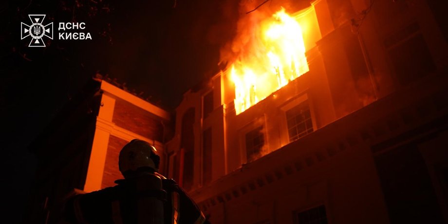 Пожежа в Києві 21 березня