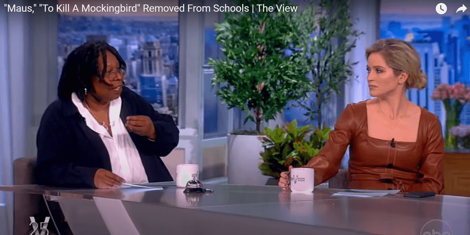 Скриншот ток-шоу The View на телеканале ABC