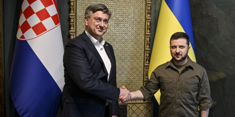 Андрій Пленкович, Володимир Зеленський, Хорватія, перемога, війна в Україні