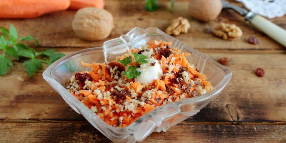 салат с изюмом, салат из моркови, здоровое питание, витаминный салат, кулинария