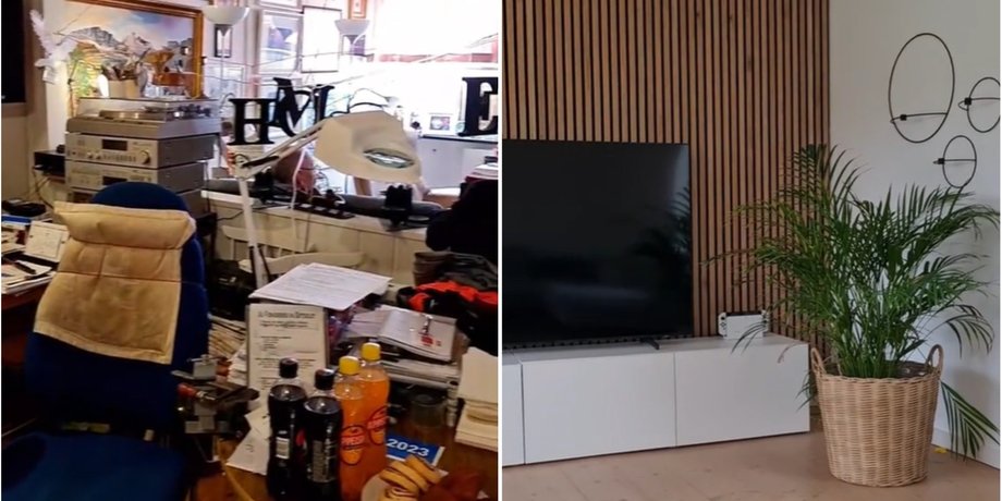Уборка в доме, мусор, беспорядок, минимализм, стили дизайна, видео до и после
