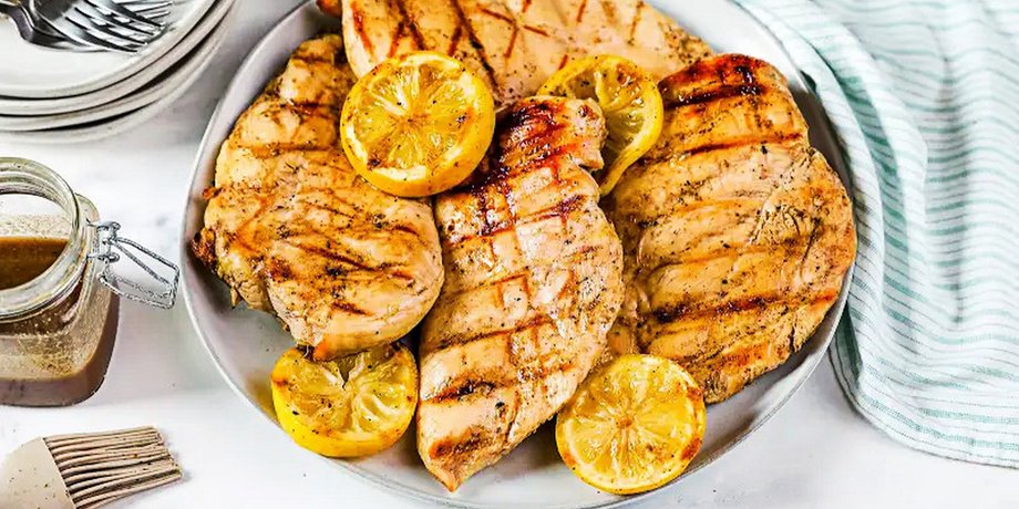 Смачна курка з лимоном, курячі грудки з лимоном, курячі грудки рецепт