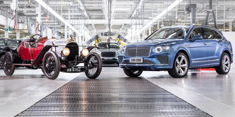 Bentley, Bentley Bentayga, Bentley 200 тисяч автомобілів