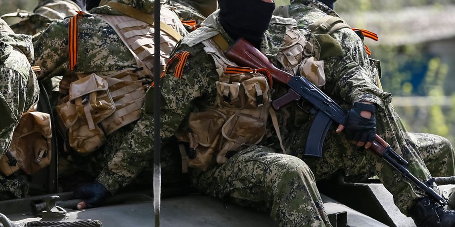 Боевики в Донбассе / Фото: Reuters