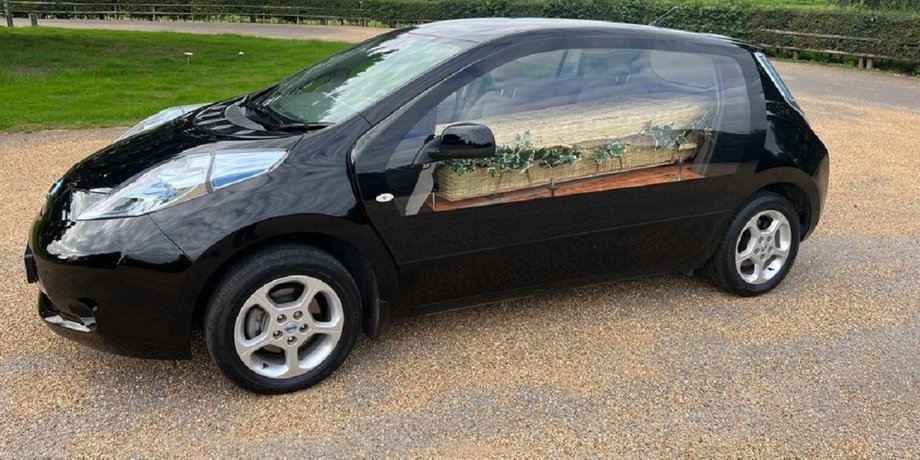 Nissan, Nissan Leaf, Катафалк, Электромобили, Электрокар, Авто, Автомобили, Фото, Тюнинг, Похороны, Продажа