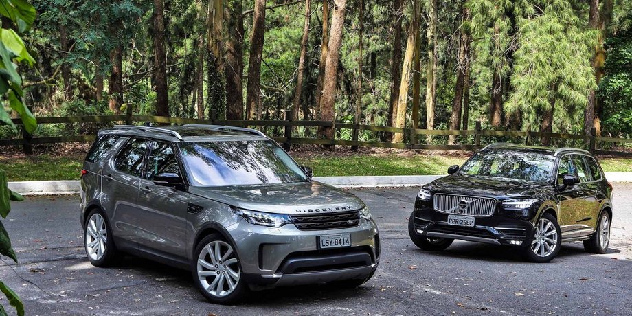 land rover discovery volvo xc90, нові авто, кращі нові авто, авто для рослих водіїв