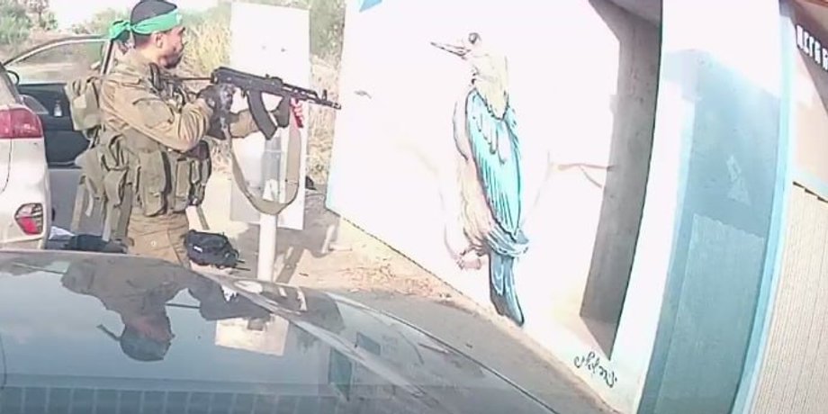 Боевики ХАМАС во время атаки 7 октября