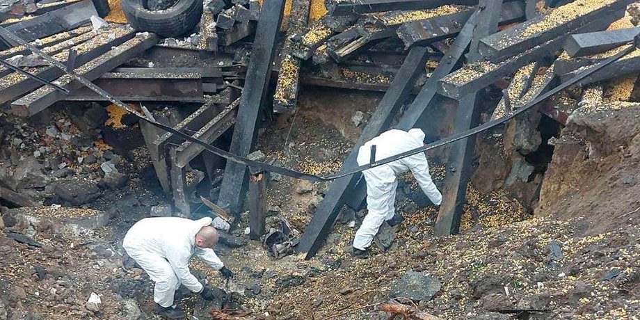Падение ракета Польша Пшеводов взрыв обстрел ракетный удар снаряд