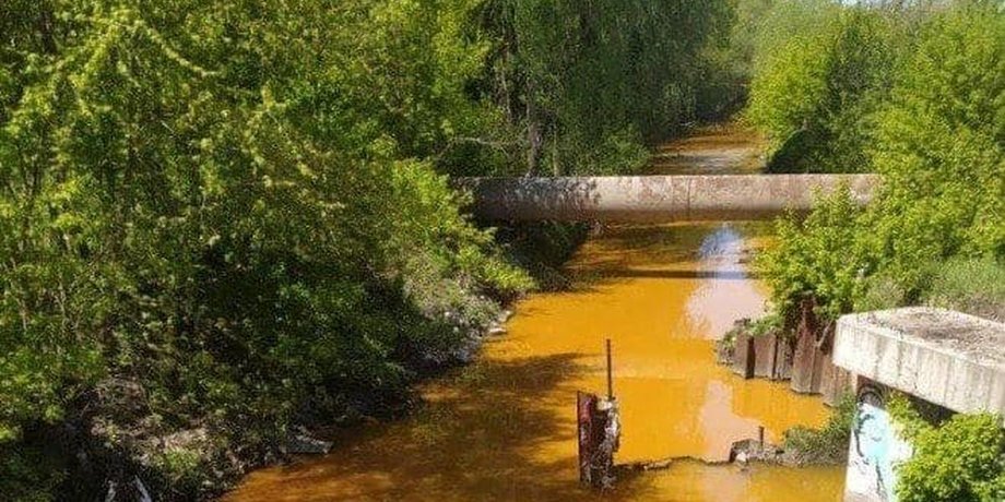 Киев, река Лыбедь, загрязнение, ядохимикаты,