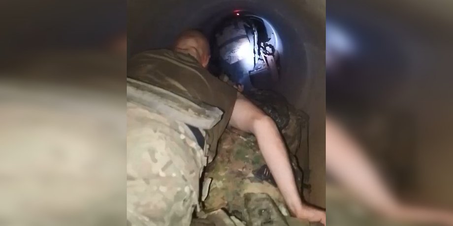 Диверсанти ЗС РФ намагаються пробратись у Покровськ по трубі