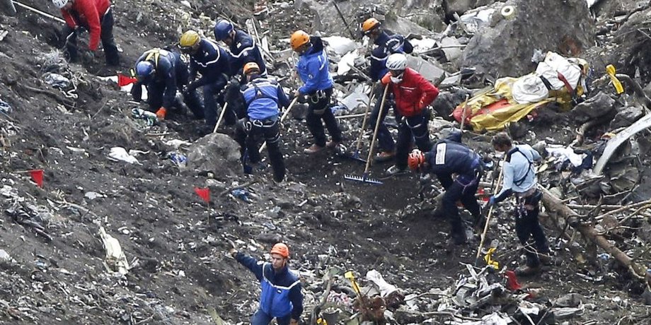 Место катастрофы Germanwings / Фото: Голос Америки